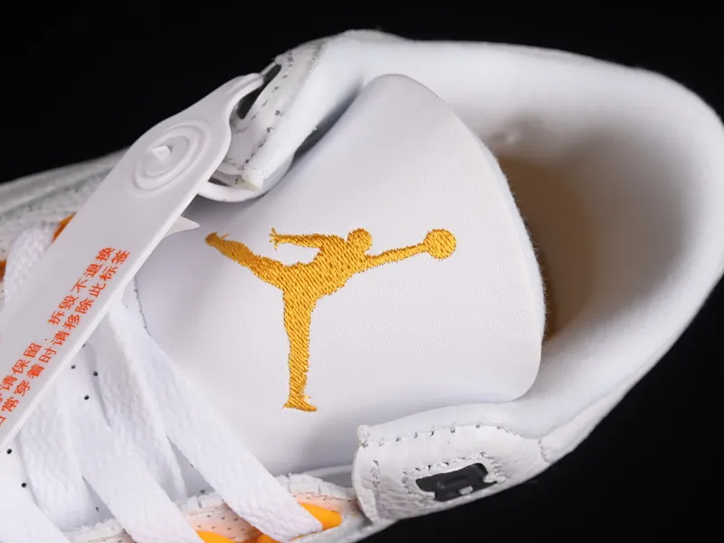 All categories Air Jordan Jordan series basketball shoes Air Jordan 3 Air Jordan 3 Retro AJ3 Joe 3 white and yellow lychee pattern basketball shoes CT8532-168